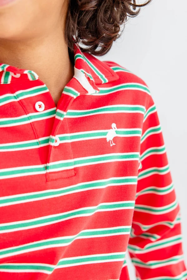 Long Sleeve Prim & Proper Polo