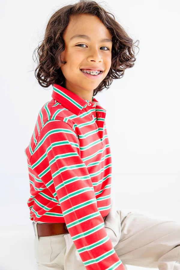 Long Sleeve Prim & Proper Polo