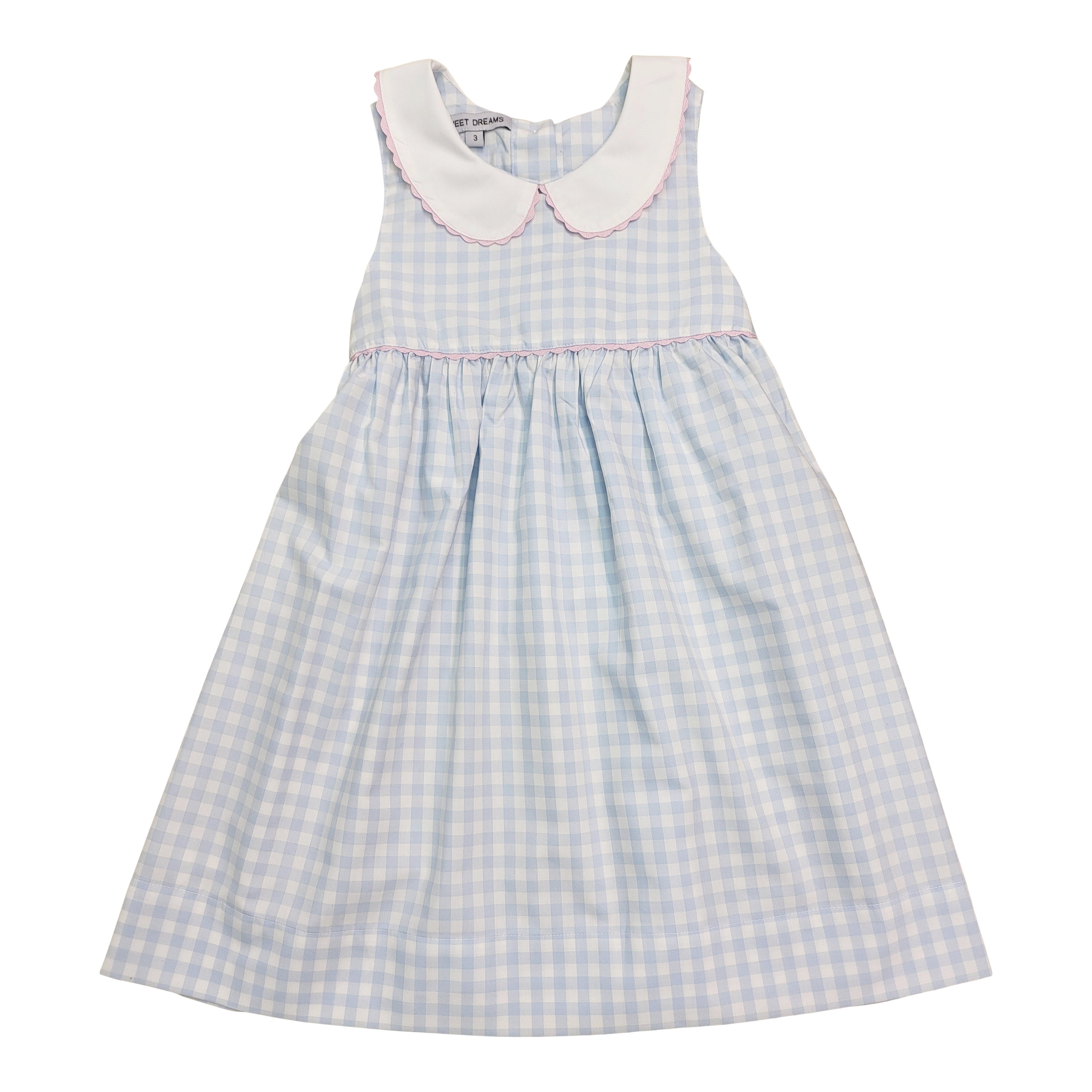 Ric Rac and Gingham dress