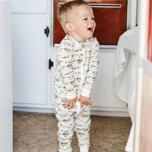 Chicken Organic Cotton Zipper Pajama