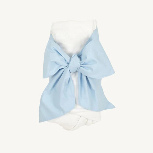Bow Swaddle - Buckhead Blue