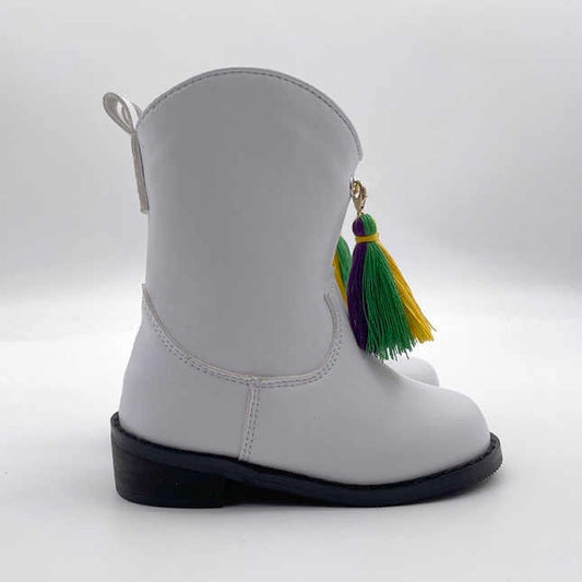 Youth Majorette Marching Boot (Heeled Sole)