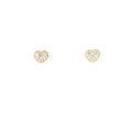 Diamond Heart Earring