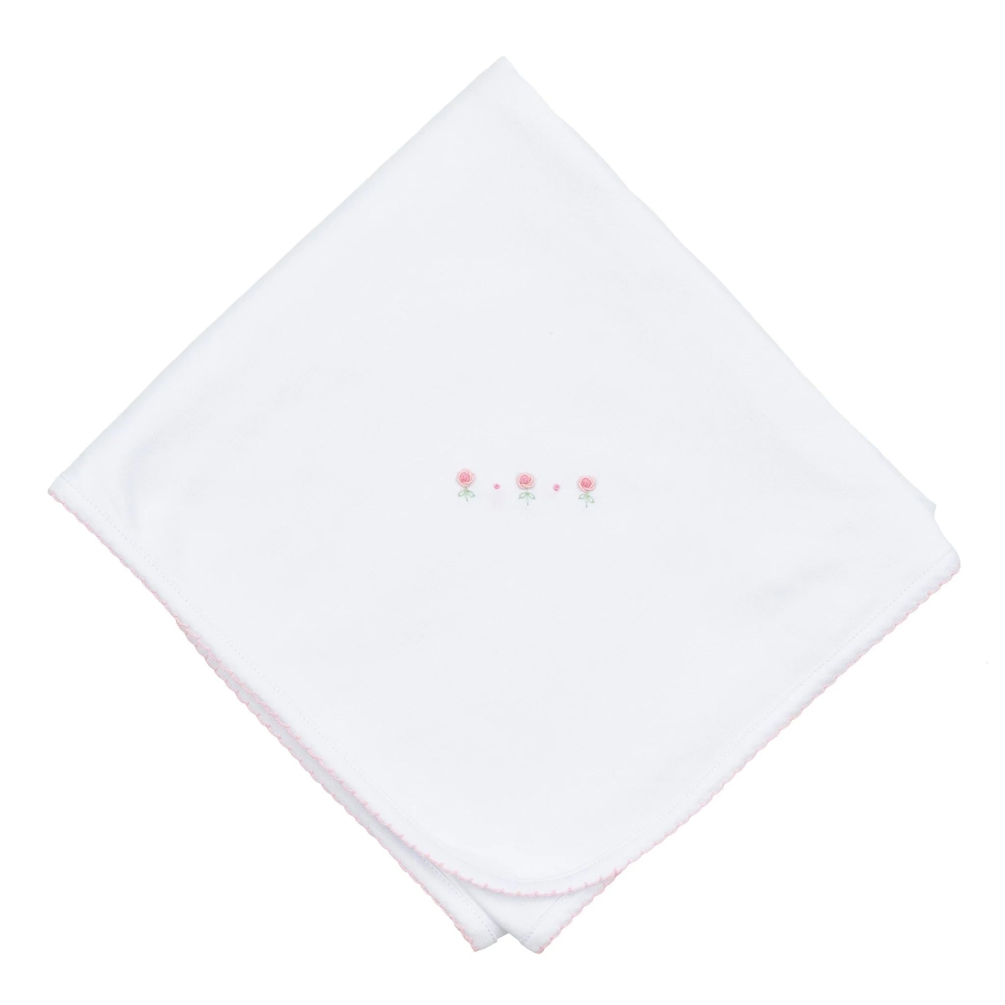 Juliette's Classics Pink Receiving Blanket