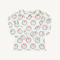 Long Sleeve Maude's Peter Pan Collar Shirt