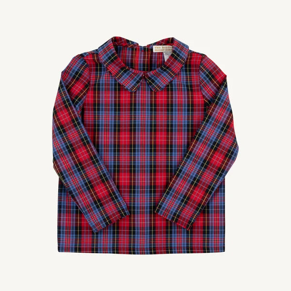 Long Sleeve Peter Pan Collar Shirt