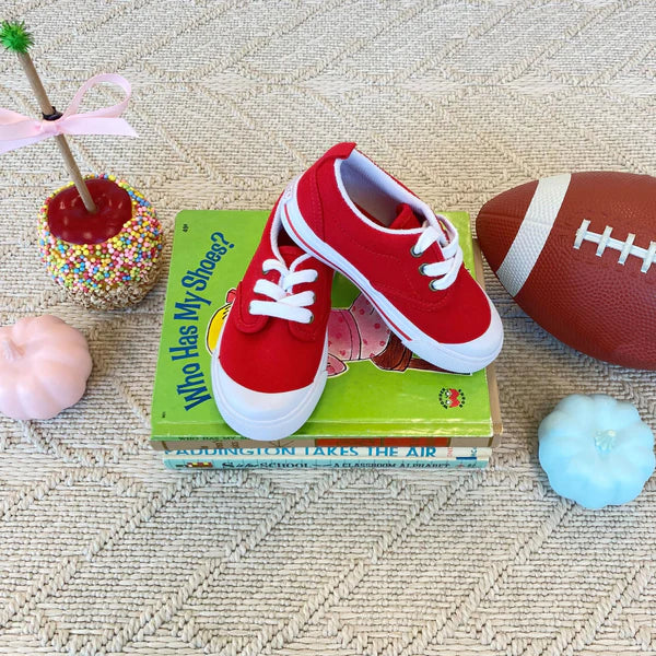 Prep Step Sneaker - Red