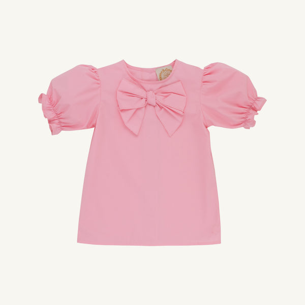 Short Sleeve Beatrice Bow Blouse