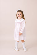 Blessings Pink Batiste with Flowers Dress