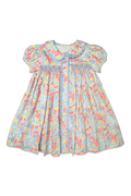 Smocked Placket Dress