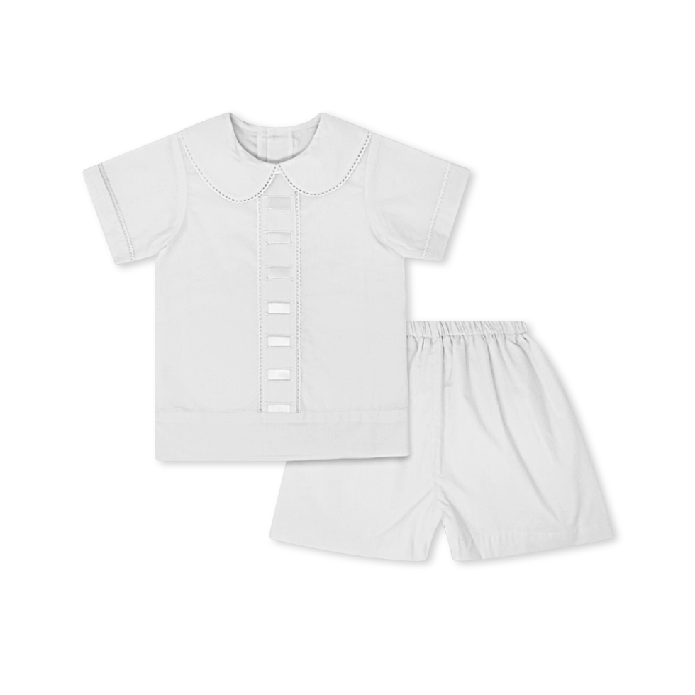 Heirloom Nate Short Set- White
