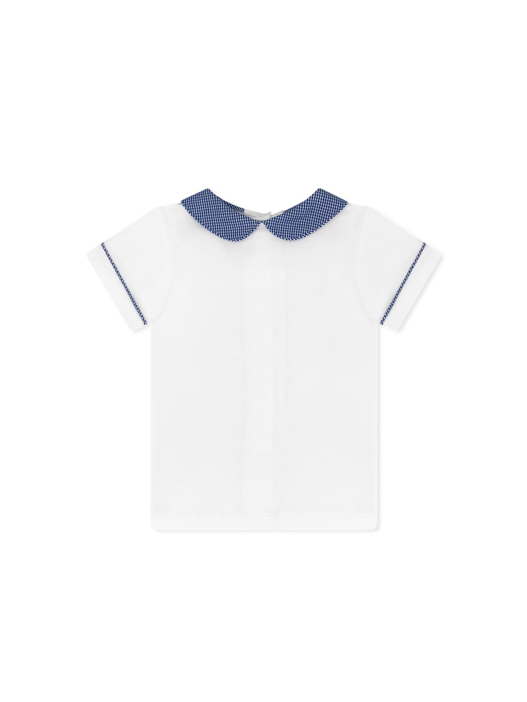 Legacy White & River Royal Mini Gingham Shirt