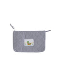 Quilted Cosmetic Pouch - Mallard