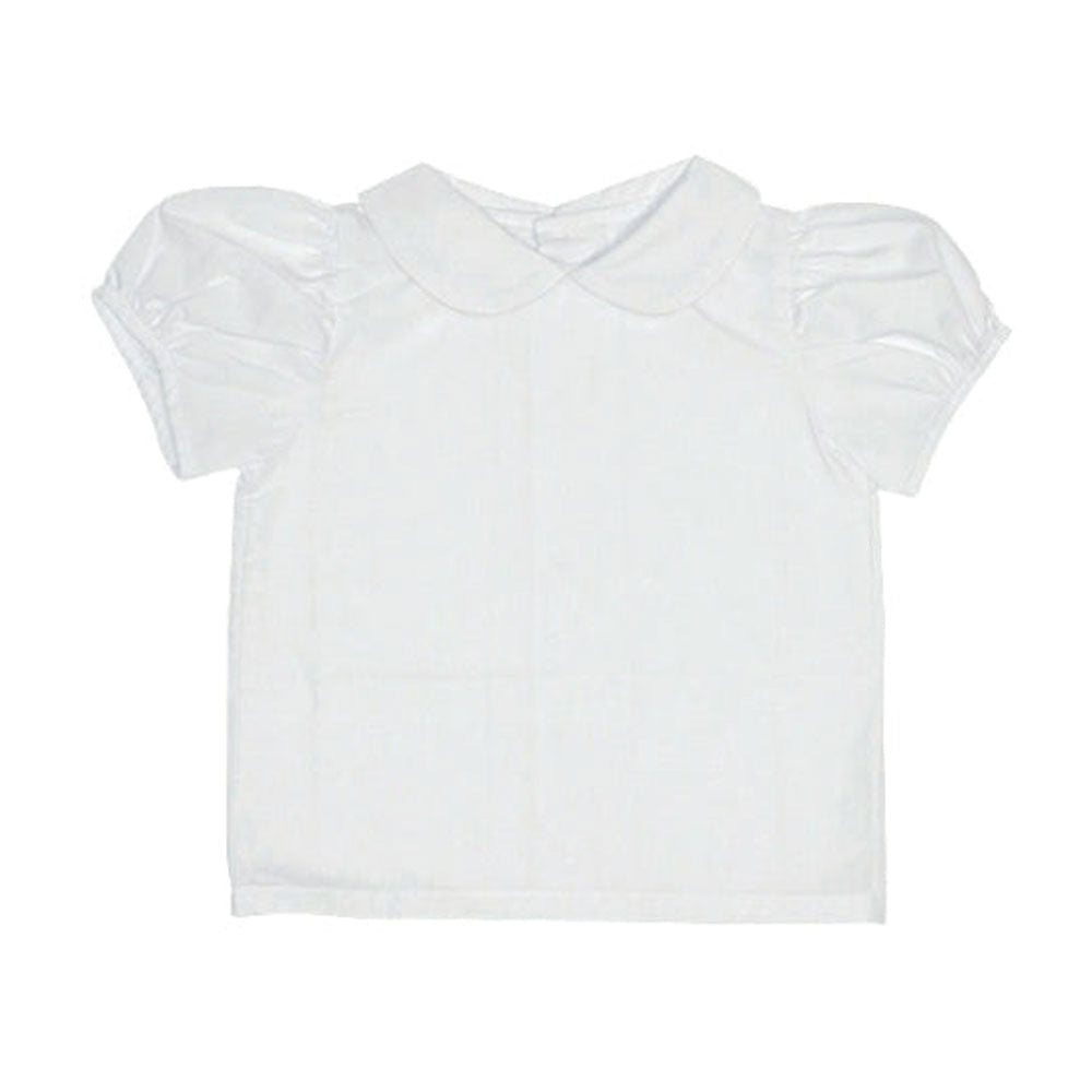 Maude's Peter Pan Collar Shirt & Onesie (Short Sleeve Boradcloth)