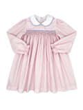 Classic Pink Mini Gingham Dress