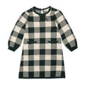 ORGANIC PUFF SLEEVE SWEATER DRESS