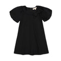 BUBBLE SLEEVE PONTE DRESS