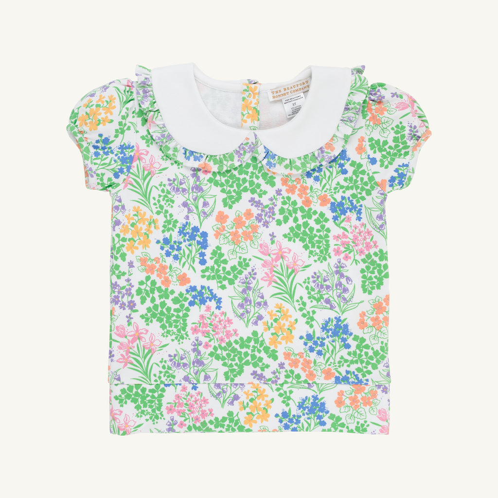 Maude's Cassidy Comfy Crewneck- Short Puff Sleeve